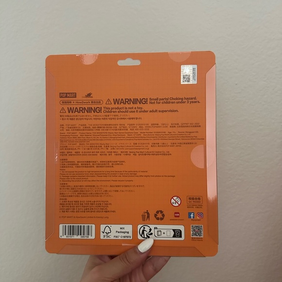 Pop Mart The Monsters Tempura Shrimp Earphone Case - Picture 2 of 2